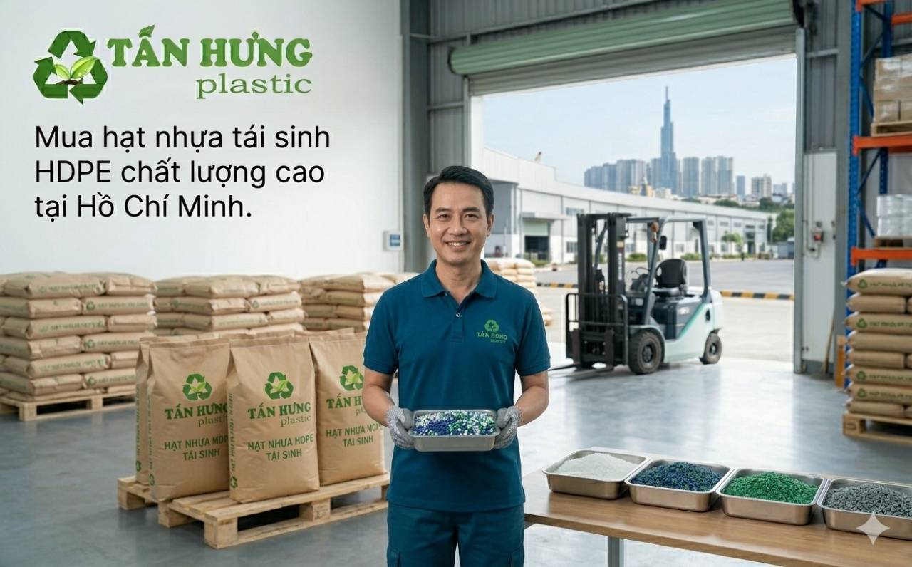Mua hạt nhựa tái sinh HDPE chất lượng cao tại Hồ Chí Minh