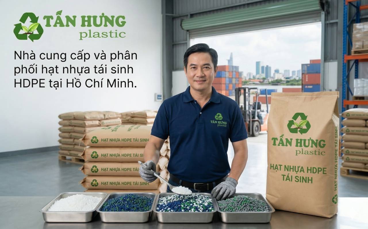 Nhà cung cấp và phân phối hạt nhựa tái sinh HDPE tại Hồ Chí Minh